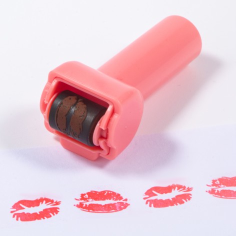 Pen Shape Wavy Curve Line Roller Stamp 4